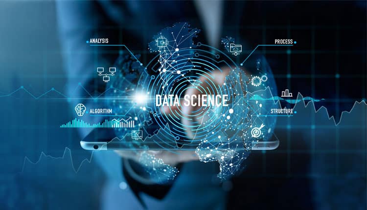 Data Science nonfigurativ kép