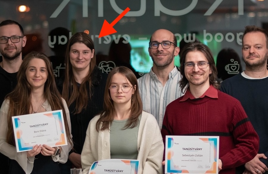 oklevél átadó sikeres programozó képzés után